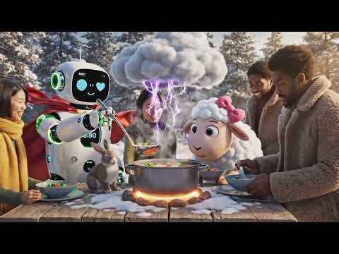 Farm Suddenly Frozen at -20°C: Robot BIBO Battles the Blizzard to the Rescue!