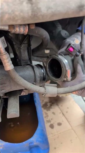 This timing belt needs to be replaced #mechanic #repair #audi #car #maintenance #timingbelt #diy