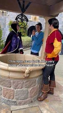 The ‘Not-So’ Evil Queen telling Gaston that she doesn’t have a heart, but she can tell Thomas does