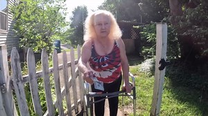 Heartwarming yard makeover for an elderly neighbor | Acts of kindness & community spirit