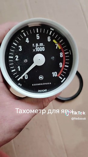 Тахометр для мотоцикла Ява 638 #мото #ява #мотоцикл#ремонт #рекомендации