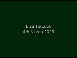 LIZA TARBUCK SHOW. DOUBLE EPISODE. 4th and 11th march