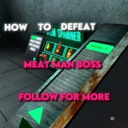 How to defeat meat man boss in scary baboon
