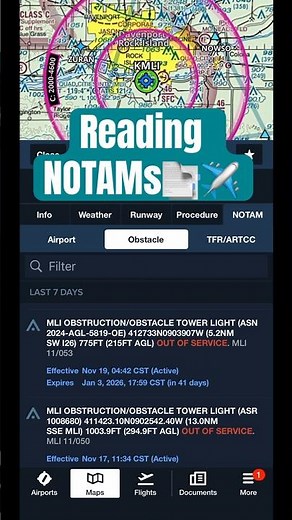 The importance of checking NOTAMs!