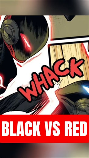 Radiant Black vs Radiant Red #radiantblack #comics #superhero