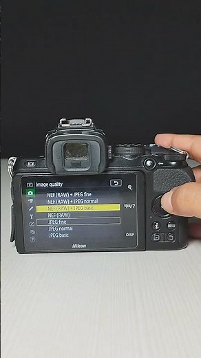 Nikon Z50 Image Quality Settings / Best Manual Settings Nikon Z50 #shorts #camera #photography