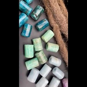 Handmade Gemstone Dreadlock Beads – Natural Jewelry for Dreads, Boho Style, Hippie Accessories, and Spiritual Hair Jewelry - Etsy