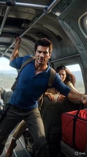 Uncharted 3 Plane Scene ✈️ | Most Iconic Gaming Moment