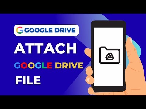 How To Attach a Google Drive file To An Email