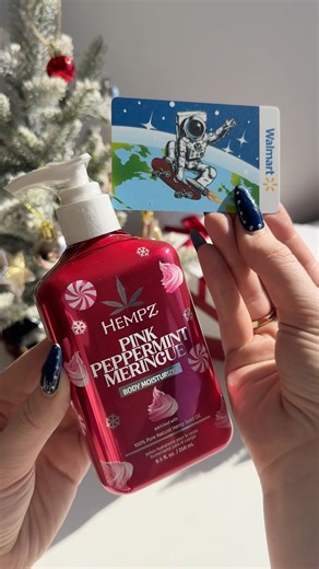 Day 3 of Hempz Giveaways: $150 Walmart Gift Card + Pink Peppermint Meringue 8.5oz - Enter on our IG!