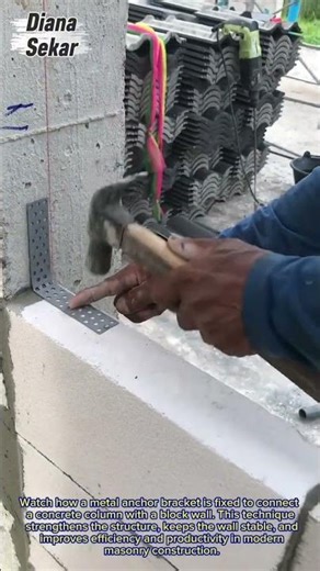 Wall Anchor Installation for Strong Block Walls | Smart Masonry Technique
