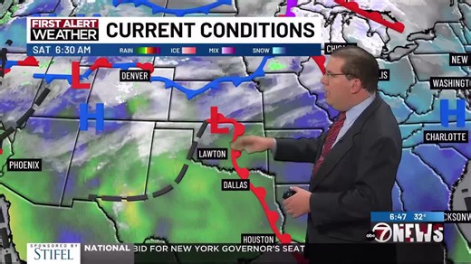 Cold front brings breezy conditions later today & brief cooldown on Sunday | 12/20 AM