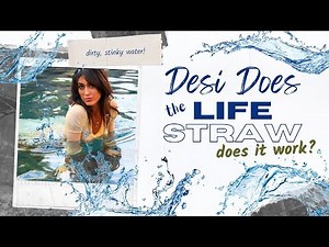 LIFE STRAW TEST: Clean Water ANYWHERE?! Ultimate On-The-Go Survival Filtration Review