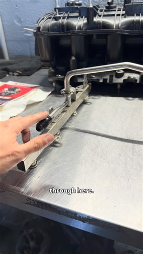 Javier Cabrero | Pt2. Tbss fuel rail mod . | Instagram