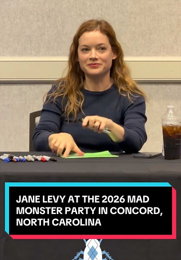 Jane Levy at the 2026 Mad Monster Party in Concord, North Carolina @Mad Monster #JaneLevy #Suburgatory #EvilDead #DontBreathe #Horror