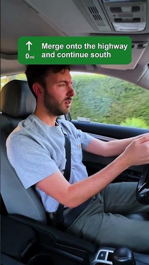 GPS directions blend into "Bye Bye Bye" and "Rap God" lyrics