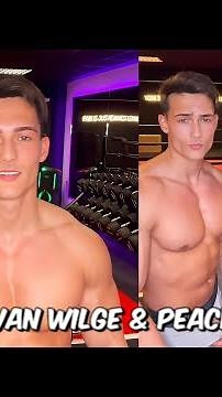 Handsome Muscular Young Stud | Levy Van Wilge and Peachyboy | Impressive Physique