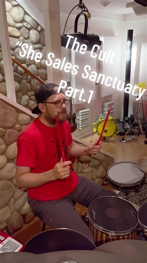 Drum Cover of The Cult's 'She Sells Sanctuary'