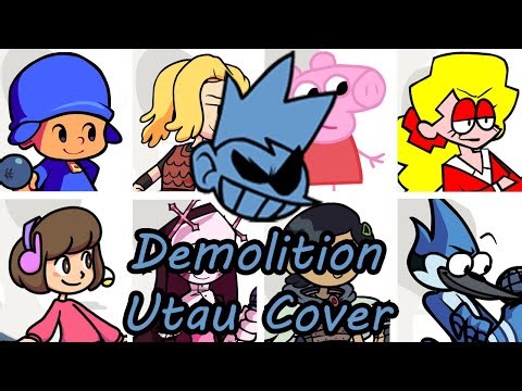 Demolition but Every Turn a Different Character Sings (FNF Demolition but Everyone) - [UTAU Cover]