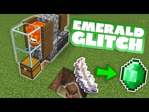 INFINITE EMERALD FARM In Minecraft Bedrock 1.19