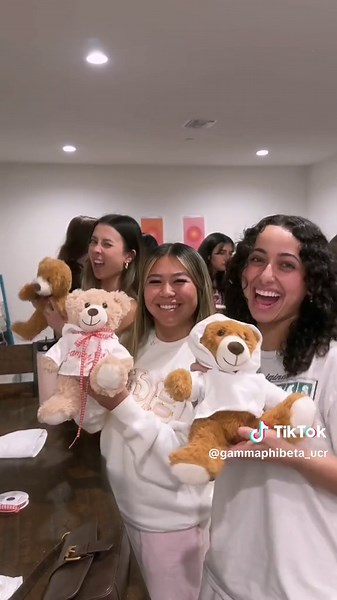 Day 1 of Real Wellness Week 🧸🧺🫧 #gammaphibeta #ucr