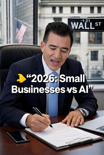 Small Businesses in 2026: AI Will Make You Rich or Replace You. BREAKING: 91% of small businesses using AI report revenue growth. Yet millions of owners still refuse to use it. 2026 is the first year in history where a small business can beat corporations with AI. Or get crushed by them. 👇 Comment ONE word: WIN (if you want AI to grow your business) LOSE (if you think AI is overrated) I’ll reply with the exact system to increase your sales. Real fact: Studies show 91% of AI-adopting SMBs report