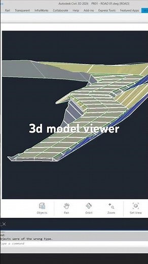 Civil 3d 2026 (3D Model viewer)
