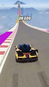 Jumping MOON RAMP in GTA 5 #shorts