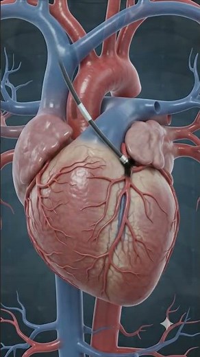 Coronary Angiogram Explained | Close View | #shrizenhealthcare #shorts