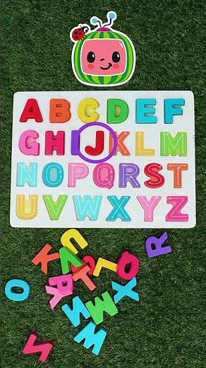 ABC! Learn the Alphabet with CoComelon! #CoComelon #Shorts #KidsCartoons