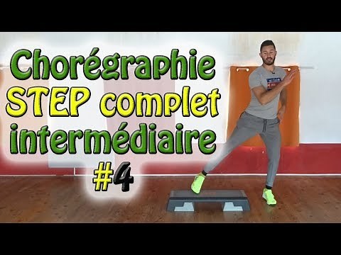 Chorégraphie step intermédiaire #4 - STEP complet français - Apprendre le step