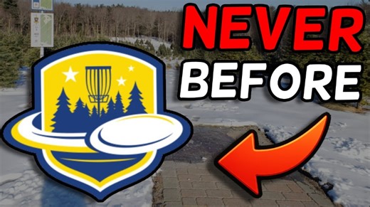 Something never seen before in disc golf