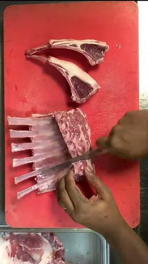How to cut lamb chops