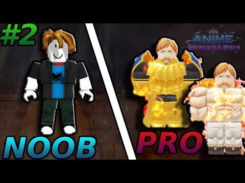 2 ESCANORS!!! Anime Vanguards Noob 2 Pro #2