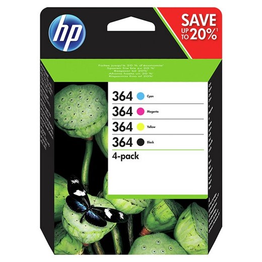 Buy HP 364 Original Ink Cartridges - Black & Colour | Printer ink | Argos