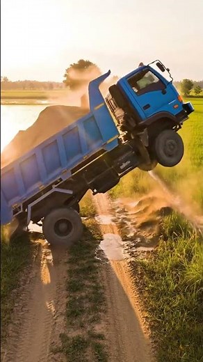 Extreme Truck Jumping! The Landing Is Crazy!