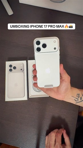 UMBOXING IPHONE 17 PRO MAX 🔥🙏🏻
