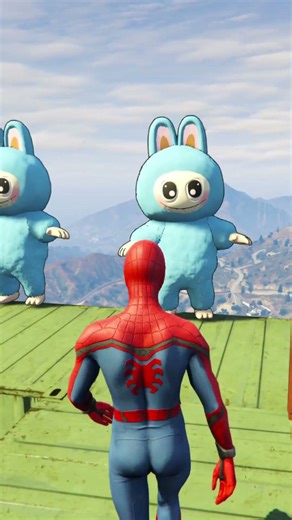 GTA 5 Spider-Man Epic Water Jump FAIL