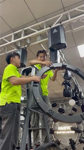 DMX LED Lifting Ring Light for Stage Shows and Event Production