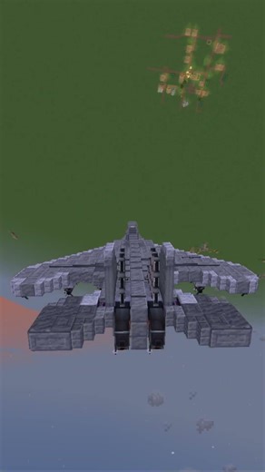 F-15 in Create Mod #minecraft #letsplay #building #create #modded
