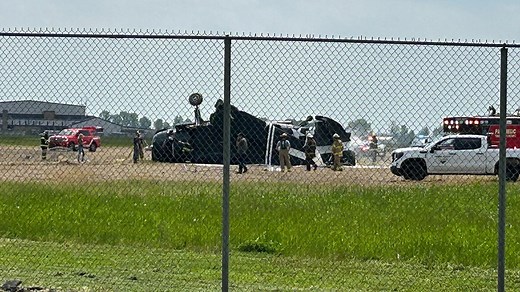 Pilot flown to hospital after WWII-era plane crashes at Terre Haute airport