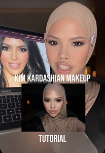 im not wasting my time with this one!! the kim k makeup tutorial is hereee 🤍 #makeuptutorial #makeup