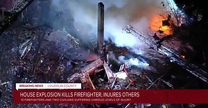 1 firefighter killed, 12 others injured after explosion at Virginia home