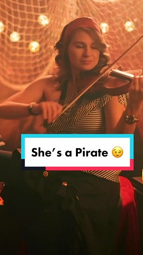 Pirate Themed Violin Cover | He's a Pirate | Taylor Davis