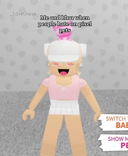 There seriously only pixels😭🤨 #Preppy #adoptme #preppyadoptme #ew #lookatherhair #pixels #pixelpets #roblox #adoptmeroblox #preppyfits #adoptmepets #fyp #viral #_L0veChase