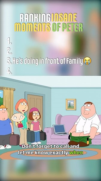 Peter Griffin Failed at Literally Everything He Does #petergriffin #stewiegriffin #funny