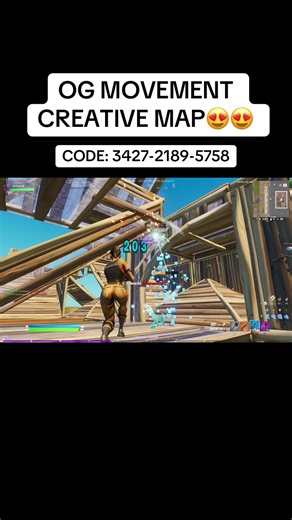OG/OLD MOVEMENT CREATIVE MAP😍😍 MAP CODE: 3427-2189-5758 #fortnite #bringbackompp #oldmovement