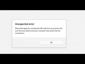 How to fix WhatsApp desktop app unexpected error in Windows 11
