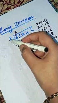 long Division Method for beginners