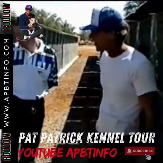 Discover Pat Patrick's Yard and His Legendary APBT Game Dog 💥 #realapbt